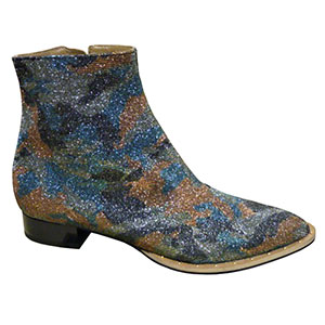 Azuree Ladies Ankle Boots - Tenor Dressy In Glitz