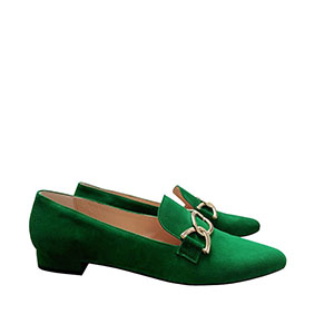 HB Shoes Italia - In Amazon ( Jade Green) Suede