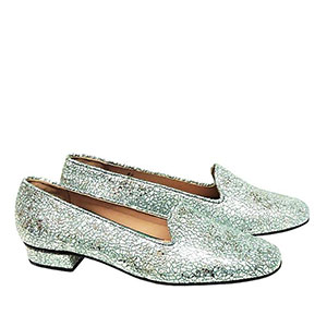 Sale - HB Italia Ladies Shoes - Chica In Turchese Crisp (Turquoise & Silver White)