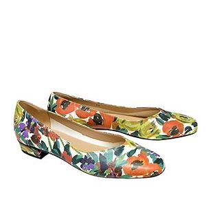 HB Italia Shoes - Ladies Slip On Multicoloured Pump Shoes
