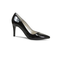 Sale - Now £55  Lisa Kay Shoes Marilyn In Patent Black 