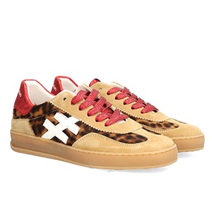 Another Trend Women's Trainers In Camel Combination