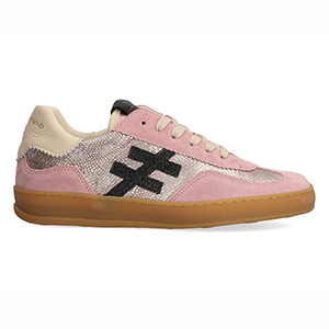 Another Trend Iconic 11 - Ladies Rose Pink Trainer Shoes 