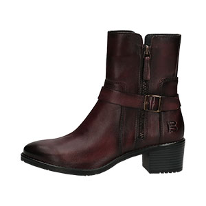 SALE 60 - Bagatt - Ruby Ladies Leather Ankle Boots In Bordo
