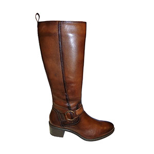 SALE £70 - Bagatt Women's Classic Brown Knee High Boots 