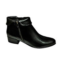 Canal Grande - Bruna - Ladies Black Leather Ankle Boots 