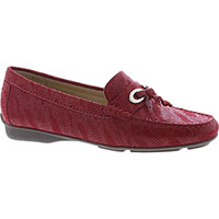 Capollini Amelia Women's Red Leather Loafers