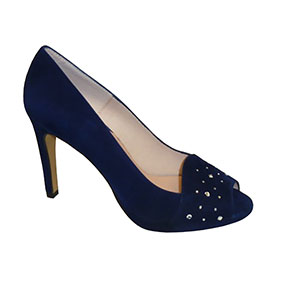 Capollini Ladies Shoes - Jasmine In Navy Suede 