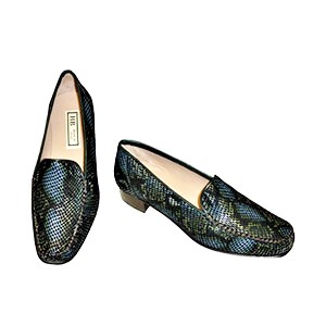 HB Italia Shoes - Ladies Loafer Shoe In Forest Navada