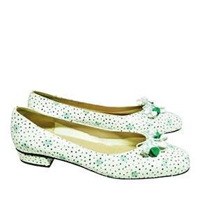 HB Italia Ladies Shoes - Jest In Minty & White