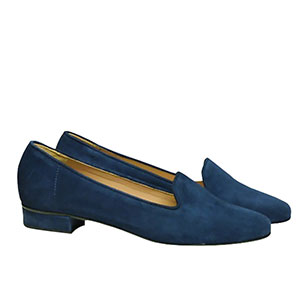 HB Italia Shoes - Ladies Chica In Cobalto (Nav) Suede