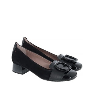 Hispanitas Manila Ladies Black Court Shoes