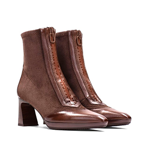 Hispanitas - Atlana Ladeis Brown Ankle Boots 