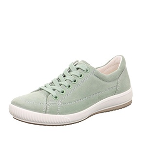 Legero Tanaro - 5 Womens Mint Suede Leather Lace Up Shoes 