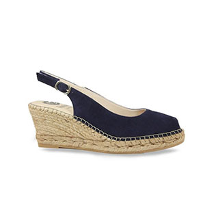 Lisa Kay London Shoes - Emmy In Navy Suede 