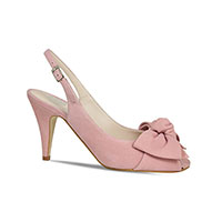 Sale Now £30.00 - Lisa Kay Shoes - Karlie In Pink Suede
