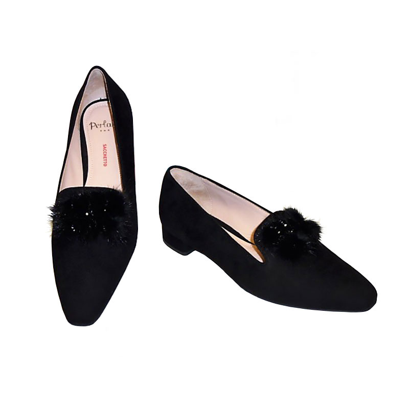 ladies black suede shoes uk