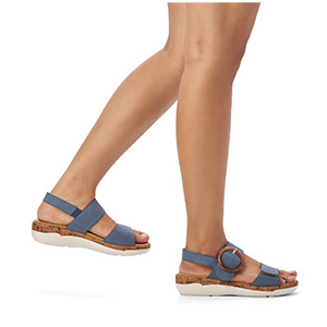 SALE - Remonte - R6853-14 Ladies Blue Sandals 