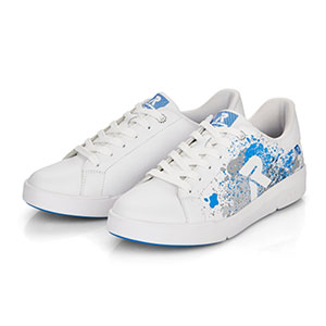 Rieker Evolution - 41901-80 Ladies White Multi Sneakers