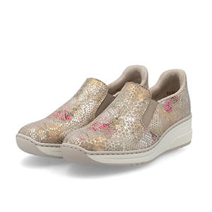 Rieker - 48761-90 Women's Multi Coloured Slip On Shoes 