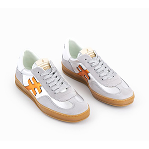 Another Trend Womens Trainers Iconic 2 Tortola (Silver & Grey)