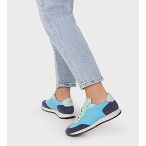 Wonders - Ladies Muti Blue Sneakers 